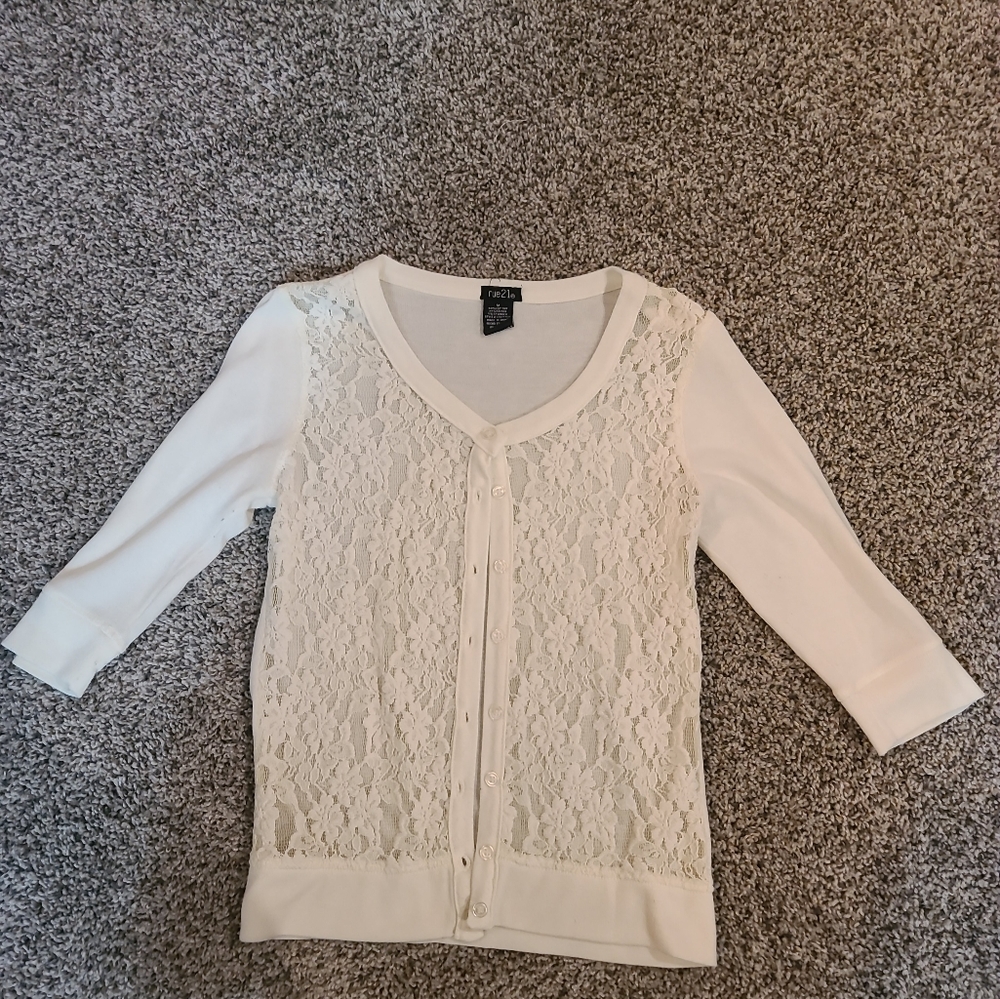 Rue 21 Lace cardigan